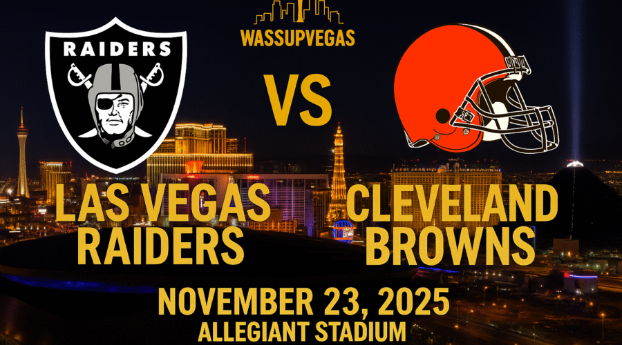 Raiders vs. Browns in Las Vegas: What to Expect at the Nov 23, 2025 Showdown