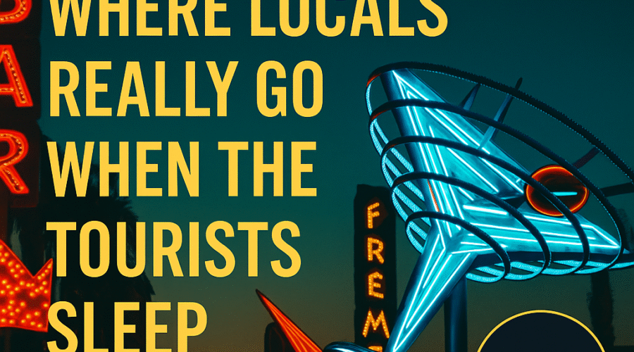 Vegas After Dark: Where Locals Really Go When the Tourists Sleep