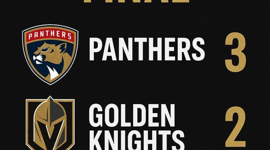 Panthers Hold Off Golden Knights 3–2 — Vegas Fights, Falls Late | WassupVegas