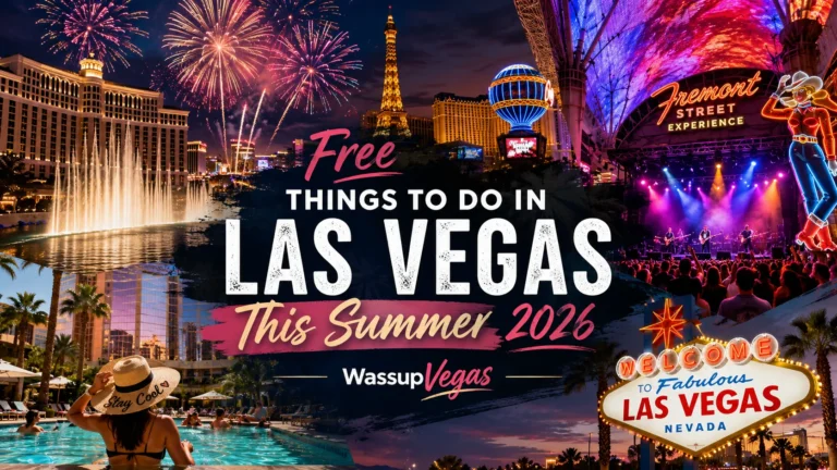 Free Things to Do in Las Vegas This Summer 2026: Fireworks, Fremont, Pools & Local Picks
