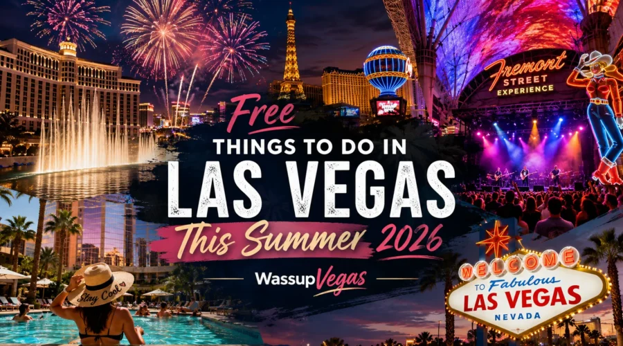 Free Things to Do in Las Vegas This Summer 2026: Fireworks, Fremont, Pools & Local Picks