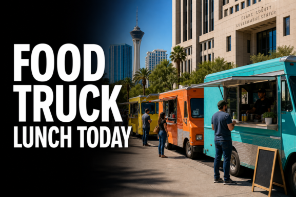 Food trucks scheduled near Las Vegas City Hall in downtown Las Vegas on July 23, 2026