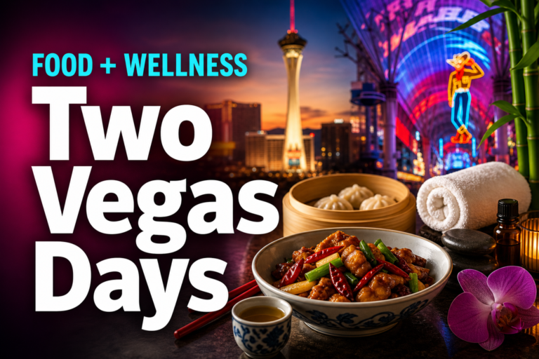 Chinese food and massage itinerary across Las Vegas neighborhoods