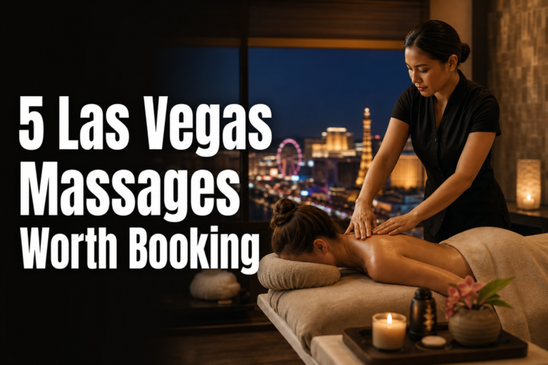 Serene Las Vegas spa interior prepared for a massage guide
