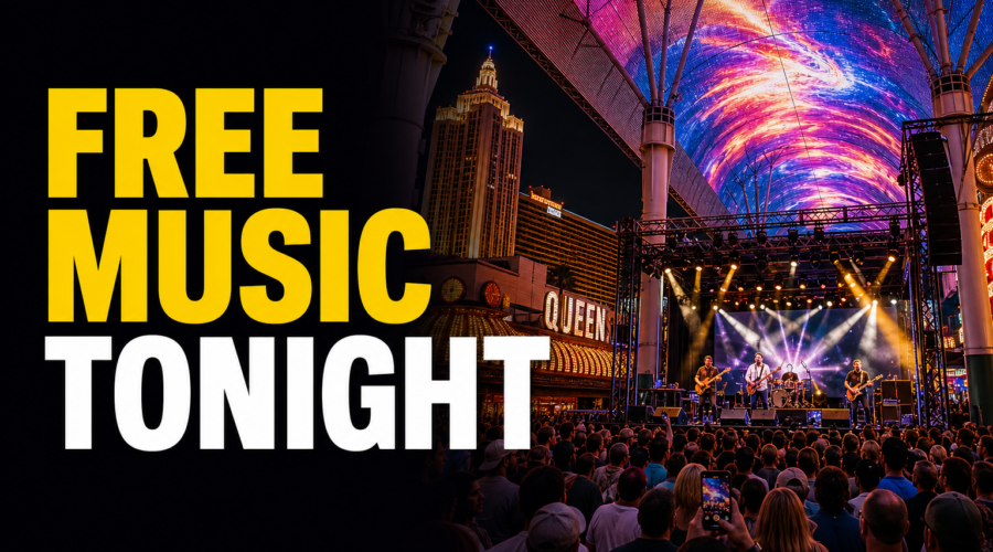 Free Live Music and Entertainment Tonight on Fremont Street
