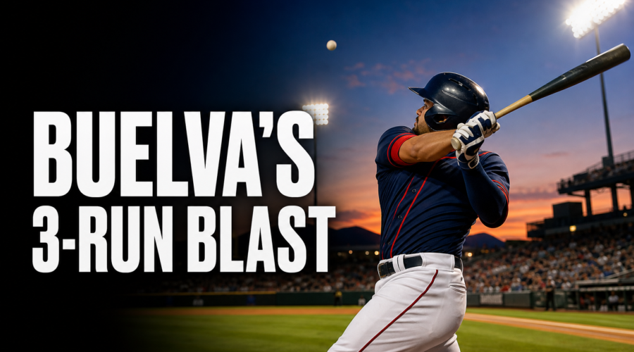 Aviators’ Brayan Buelvas Launches Three-Run Homer in 15-9 Win Over El Paso