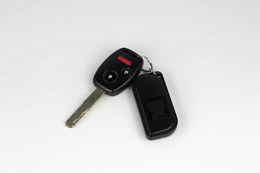 Physical vehicle key and remote used as a spare