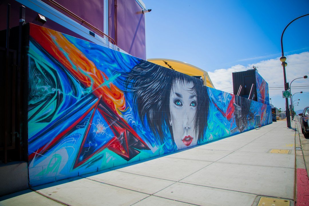 Street art and graffiti photographed in Downtown Las Vegas, Nevada
