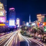 Las Vegas Strip skyline at night