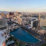 Las Vegas urban landscape and residential surroundings
