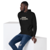 VEGAS AFTER DARK black hoodie lifestyle front view