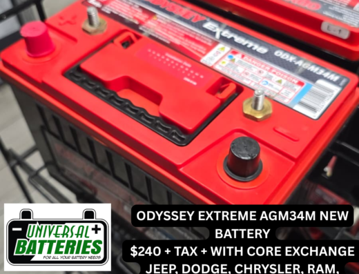 Universal Batteries LV