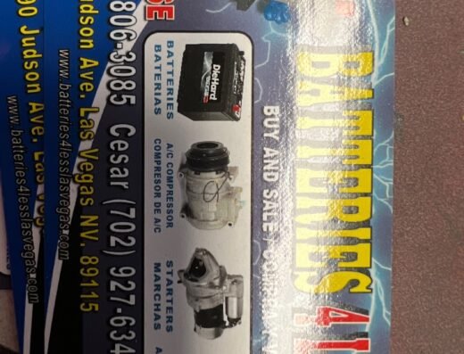 Batteries 4 Less Warehouse