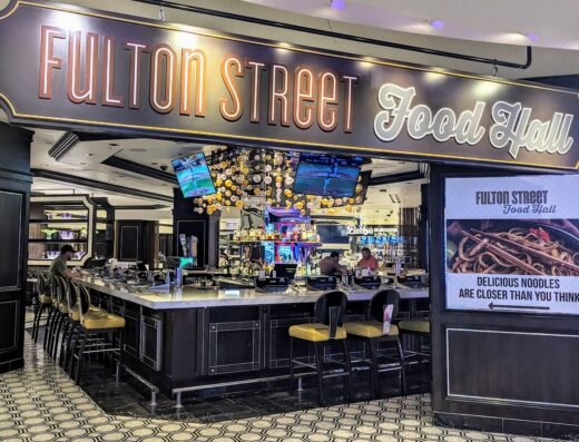 Fulton Street Food Hall at Harrah’s Las Vegas